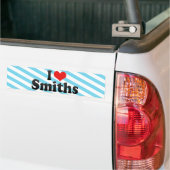 I Love Smiths Bumpersticker (Op Truck)