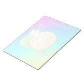 I Love Snail Mail (Gradient) - Bloc-notes de 11 po (Incliné)