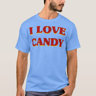 I Love Snoep Aesthetics Food & Sweets Lover T-shirt