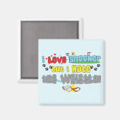 I Love Snooker Magnet (Recto/Verso)