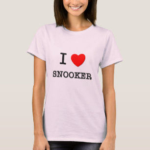 I Love Snooker T-shirt