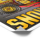 I Love Snow Plow Trucks Poster Print (Hoek)