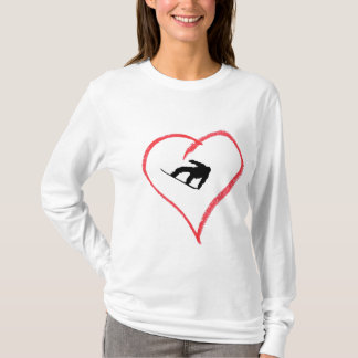 I Love Snowboarding T-shirt
