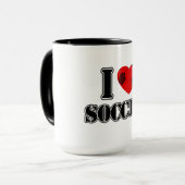 I Love Soccer - Mugs (Devant gauche)