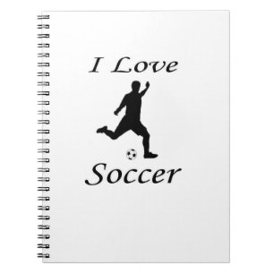I Love Soccer Notitieboek