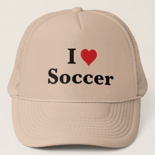 I Love Soccer Trucker Hat Pet