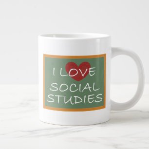 I Love Social Studies Extra Grote Beker