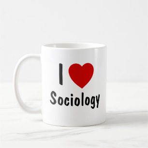 I Love Sociology Koffiemok