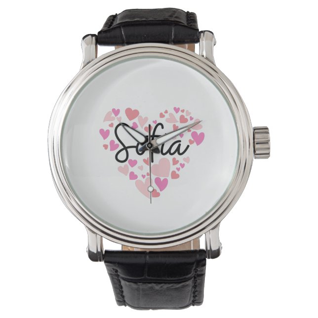 I love Sofia Horloge (Voorkant)