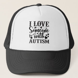 I LOVE SOMEONE WITH AUTISM TRUCKER PET