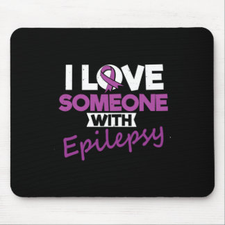 I Love Someone With Epilepsy Day Aanvallen Warrior Muismat