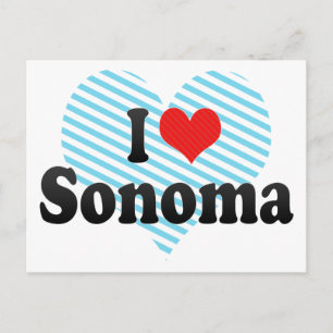 I Love Sonoma Briefkaart