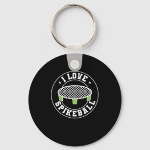 I Love Spikeball Roundball Ballsport Sleutelhanger