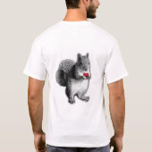 I Love Squirrels T-shirt (Achterkant)