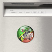 I Love St. Kitts & Nevis Patriot Magnet (In Situ (Lave-vaisselle))