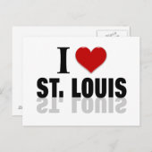 I Love St Louis Briefkaart (Voorkant / Achterkant)