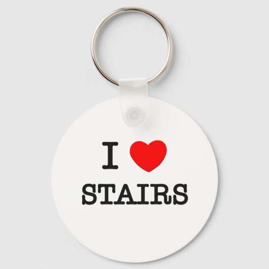 I Love Stairs Sleutelhanger (Voorkant)