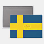 I Love Stockholm Magneet (Voorkant / Achterkant)