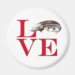 I Love Sturgeon Magneet