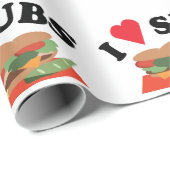 I Love Subs Cadeaupapier (Rol Hoek)