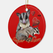 I Love Sugar Gliders ornament (Links)