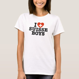 I Love Suisse Boys T-shirt