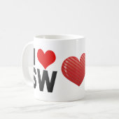 I Love SW Koffiemok (Voorkant links)