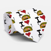 I Love Taco Stropdas (Opgerold)