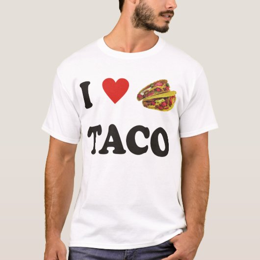 I_Love_Taco T-shirt (Voorkant)