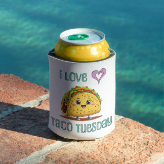 I Love Taco Tuesday Blikjeskoeler