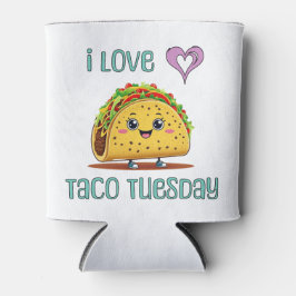 I Love Taco Tuesday Blikjeskoeler