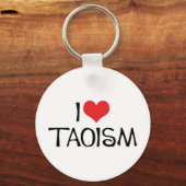 I Love Taoism Sleutelhanger (Voorkant)