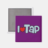 I Love Tap Magneet (Voorkant / Achterkant)