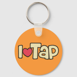 I Love Tap Sleutelhanger