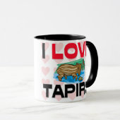 I Love Tapirs Mok (Voorkant rechts)