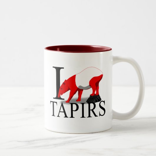 I Love Tapirs Mokken (Rechts)