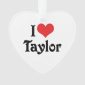 I Love Taylor (devant)