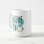 I Love Tea (15 oz) Coffee Mug (Devant gauche)