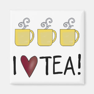 I Love Tea Magneet
