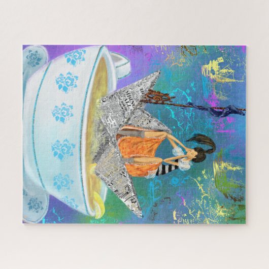 I Love Tea Puzzle (Horizontal)