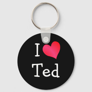I Love Ted Sleutelhanger