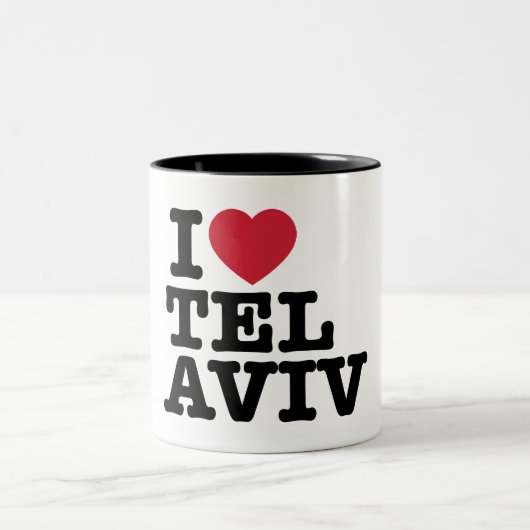 I Love Tel Aviv Mug (Centre)