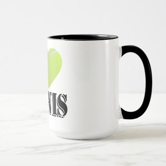 I Love Tennis - Mugs (Droite)