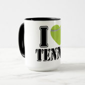 I Love Tennis - Mugs (Devant gauche)