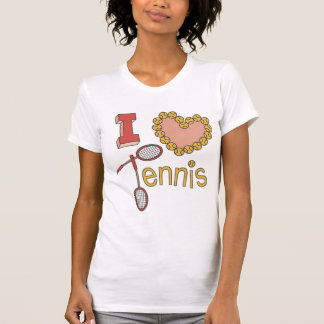 I Love Tennis T - shirts for Women