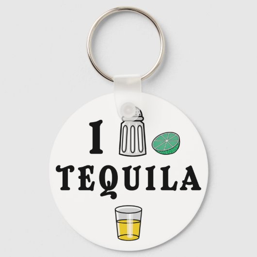 I Love Tequila Sleutelhanger (Voorkant)
