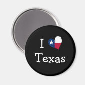 I Love Texas Magnet (Recto/Verso)
