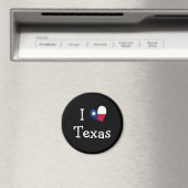 I Love Texas Magnet (In Situ (Lave-vaisselle))