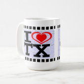 I love Texas - Mugs (Devant gauche)