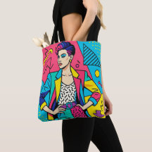 "I Love the 80's" Retro Schoudertas